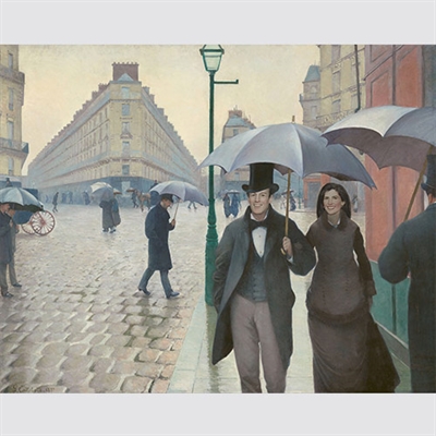 Personalized A Rainy Day in Paris Masterpiece from Photos - myDaVinci